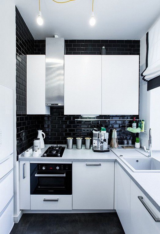 Дизайн кухни размером 6 кв м в хрущевке 52 фото выбор кухонного гарнитура для маленькой кухни Лучшие варианты планировки помещения