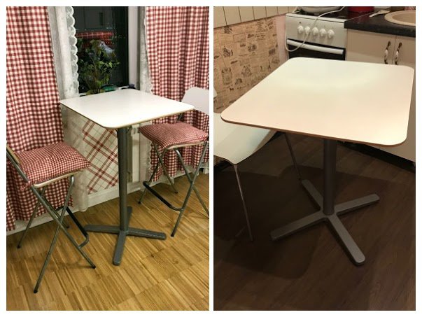 Обзор кухонных столов от Икеа: 45 решений для любого интерьера