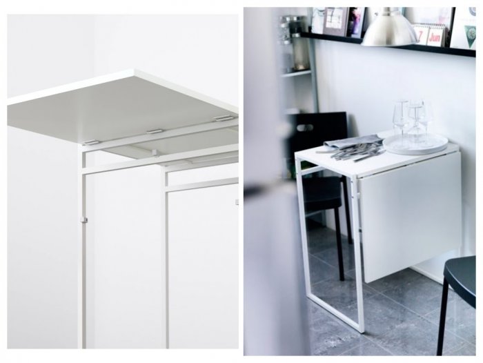 Обзор кухонных столов от Икеа: 45 решений для любого интерьера
